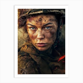 Gaze Of The Brave Art Print