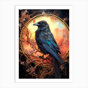 Crow Art 1 Art Print