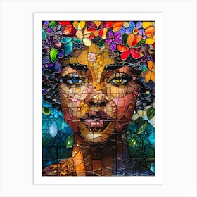 Mosaic Art Art Print