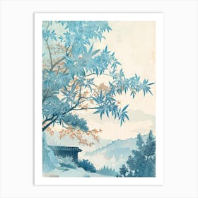 Yamanouchi Japan 3 Retro Illustration Art Print