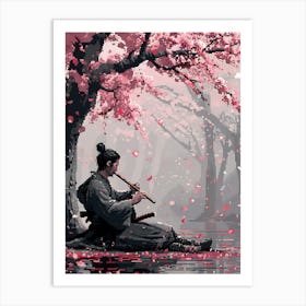 sakura tree 1 Art Print