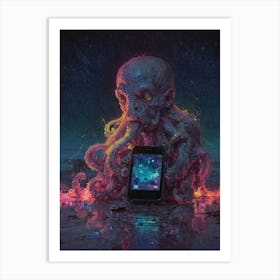 Octopus 32 Art Print