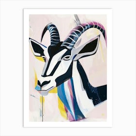 Antelope Canvas Print 2 Art Print