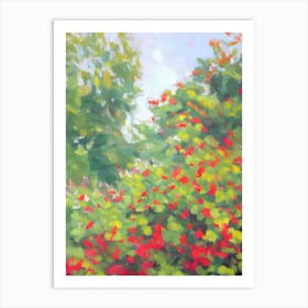 Devil’S Ivy 3 Impressionist Painting Plant Art Print