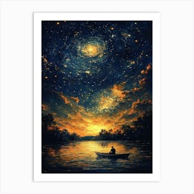 Night Sky 1 Art Print