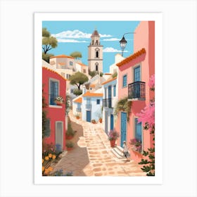 Lagos Portugal 3 Illustration Art Print