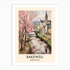 Bakewell (Derbyshire) Painting 4 Travel Poster Art Print