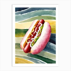 Hot Dog Art Print