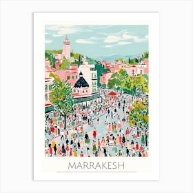 Marrakech 1 Art Print