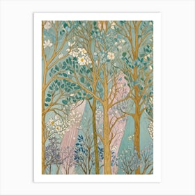 Forest Trees Art Print