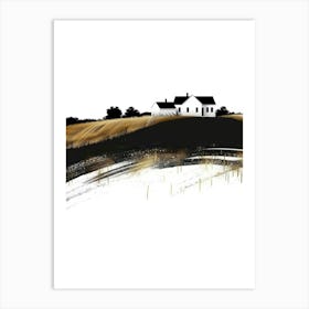 House On A Hill 10 Art Print