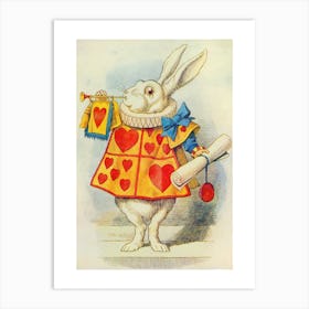 The White Rabbit Art Print