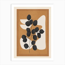 Minimalist Abstract Art Branch 5 Art Print