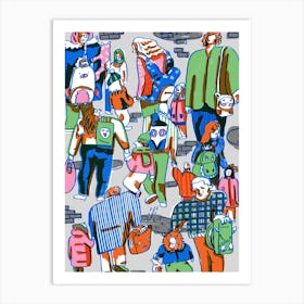 School Run Art Print