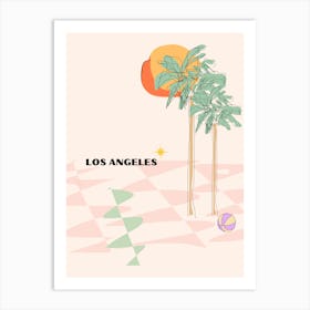 Los Angeles California Art Print