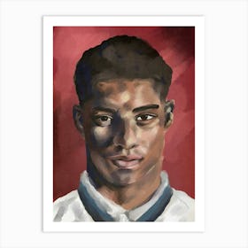 Marcus Rashford Art Print