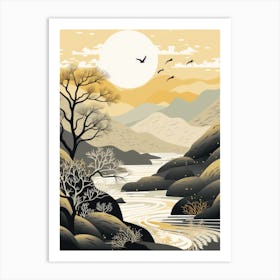 Scottish Landscape Art Print