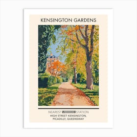 Kensington Gardens London Parks Garden 7 Art Print