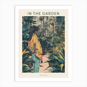 In The Garden Poster Balboa Park Usa 1 Art Print