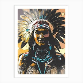 Indian Ethnic Native Art Print