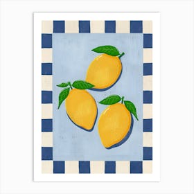 Lemons 1 Art Print