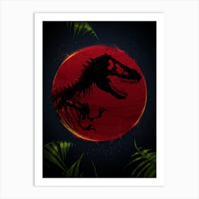 Jurassic Park II Art Print