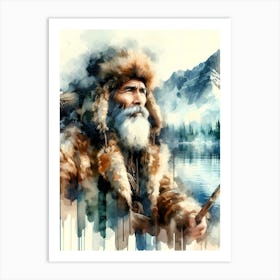 Creative Male Portrait 8 Art Print