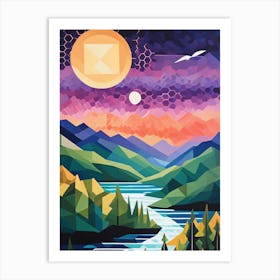 Nature's Quilt Art Print