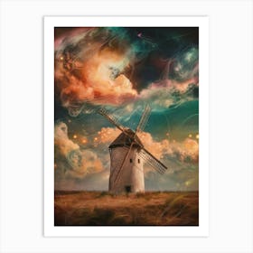 Windmill In The Sky 1 Art Print