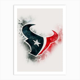 Houston Texans Painting Art Print