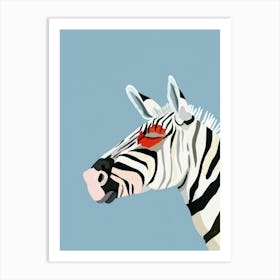 Zebra 27 Art Print