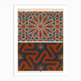 Vintage Pattern, Owen Jones                                                                                                Art Print