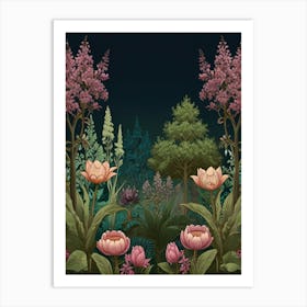 Flora And Fauna Art Print