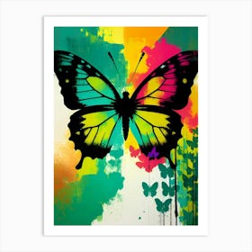 Colorful Butterfly 50 Art Print