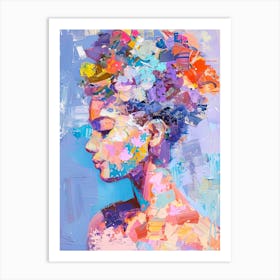 Portrait Of A Woman 4 Art Print