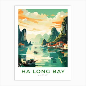 Vietnam Ha Long Bay Travel Art Print