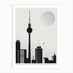 Berlin Minimalist Art Print