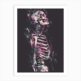 Skeleton 7 Art Print