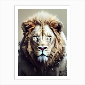 Lion Portrait 31 Art Print