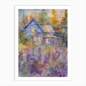 House In The Woods 26 Art Print