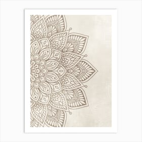 Mandala No 640 B Art Print