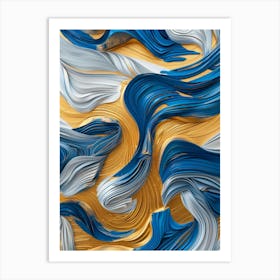 Abstract Painting 587 Art Print