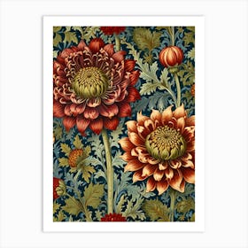 William Morris Flowers 2 Art Print