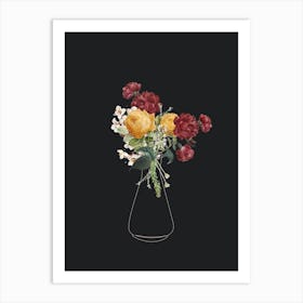 Vase Of Flowers 1 Art Print