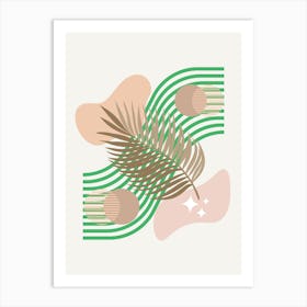 Palm Leaf 3 Art Print