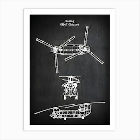 Chinook Ch 47 Helicopter Diagram Blueprint Ch 47 Army Helicopter Decor Vertol Ch47 Chinook Helicopter Art Helicopter Print Va471 Art Print