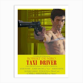 Taxi Driver, Wall Print, Movie, Poster, Print, Film, Movie Poster, Wall Art, Art Print