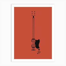 Guitar Art - GSG Style Art Print