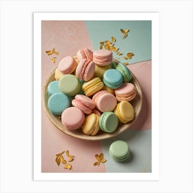 Macarons Art Print