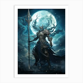 Dark Elf 1 Art Print